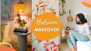 Small Bedroom Makeover With No Furniture Bedroom Wall Decoration Ideas  BudgetFriendly DIYs [upl. by Nitsuj]