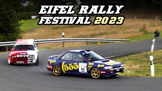 Eifel Rally Festival 2023  Stratos A310 Corolla WRC Delta Escort 911 SC TT Impreza 308 [upl. by Seen]