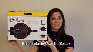 Bella Rotating Waffle Maker [upl. by Bascio957]