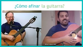 🎸 ¿Cómo afinar la guitarra [upl. by Niawtna]