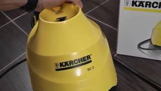 Kärcher SC 3 parownica Steam Cleaner  test  review [upl. by Shaver]