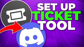 How to Set Up Ticket Tool Bot in your Discord Server  Support Tickets [upl. by Bab24]