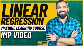 Linear Regression Explained in Hindi ll Machine Learning Course [upl. by Bunny811]