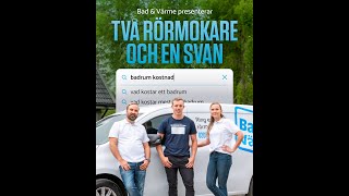 Två rörmokare och en Svan Vad kostar ett badrum [upl. by Haag]