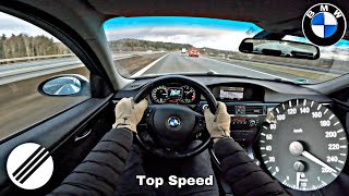 BMW E90 320d Top Speed Drive on German Autobahn 🏎 [upl. by Ecienahs109]