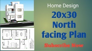 20X30 North Facing House Plan [upl. by Ennaxxor37]