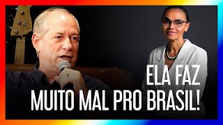 CIRO GOMES CRITICA ATUAÇÃO DE MARINA SILVA NO MINISTÉRIO DO MEIO AMBIENTE [upl. by Aihseken]