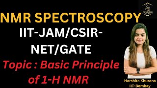 NMR Spectroscopy Lesson 3 Basic Principle of 1HNMR  IITJAM  CSIRNET GATE [upl. by Mei]