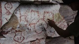 ColombiaVaupésCerro Morocco rock artpinturas rupestres [upl. by Finny]