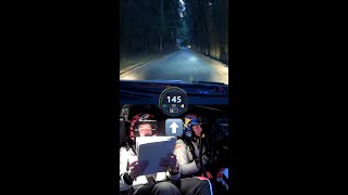 Brains and brakes teamwork at 120 mph 🚗💨🗾 wrc [upl. by Ahseram]