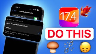 iOS 174  Do This IMMEDIATELY After You Update [upl. by Enoryt747]