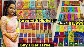 Buy 1 Get 1 ₹575 Offer Sarees👌 Old Washermanpet Deepavali Combo Offers  Very Low Price Saree Shop [upl. by Gnouh]