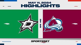 NHL Game 3 Highlights  Stars vs Avalanche  May 11 2024 [upl. by Consuela]