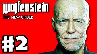 Wolfenstein The New Order  Gameplay Walkthrough Part 2  General Deathshead PC Xbox One PS4 [upl. by Gertrudis]