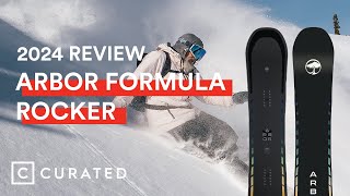 2024 Arbor Formula Rocker Snowboard Review  Curated [upl. by Sedlik]