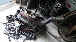 MUSTANG TIMING COVER AND HEAD REMOVED 46 SOHC [upl. by Lund356]