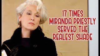 17 Times Miranda Priestly Served The Realest Shade [upl. by Callie2]