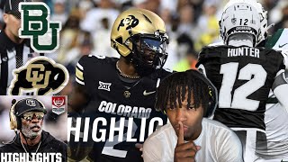 COLORADO vs BAYLOR Reaction 2024 Babyshiff College Football [upl. by Alyks902]