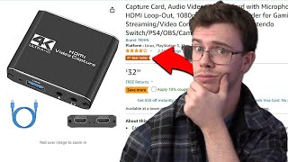 USB 3 Capture Card Is the Cheapest Capture Card Actually Worth Buying [upl. by Itin]