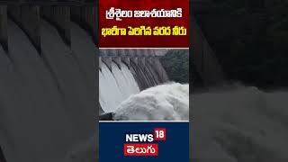 Srisailam Project  Heavy Flood Water flow  Nandyala District  N18S [upl. by Sairtemed]