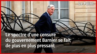 Le spectre d’une censure du gouvernement Barnier se fait de plus en plus pressant [upl. by Gass]