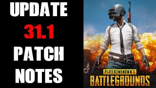 PUBG Update 311 Patch Notes THE MUZZLE BREAK [upl. by Kalina]