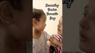 My daughter demanding for her favourite song minivlog whenmydaughterisnothungry [upl. by Ycram657]