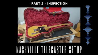 Fender Nashville Telecaster Setup Part 2 guitarnerd musicislife [upl. by Ikik]