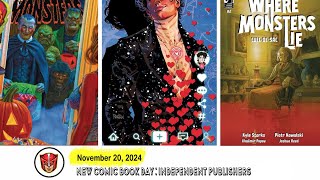 NEW COMIC BOOKS FROM INDEPENDENT PUBLISHERS November 20 2024 [upl. by Mur320]