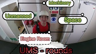 Ep2  Unmanned Machinery Space  rounds I Quick Engine Room Tour with MakinistaVlog [upl. by Reemas]