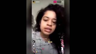 Ella Mai Singing Chris Brown  Bite My Tongue [upl. by Navonoj]