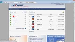 iMonnit Wireless Sensor Portal Overview [upl. by Alekim32]