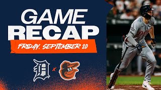 Tigers vs Orioles Highlights  92024 [upl. by Acilef684]