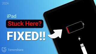 Fix iPad Stuck on Charging Screen 2024  No Data Loss  Low Battery Fix [upl. by Assyle285]