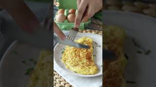 Omelette al formaggio pronta in 5 minuti [upl. by Aztiraj]