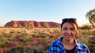 Full Uluru Base Walk Achieved at Sunrise with Kids Oct 24 [upl. by Dylan]