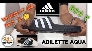 ADIDAS ADILETTE AQUA SLIDES  Cheapest Adidas Slides adidas slide adilette [upl. by Oriana]