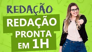 REDAÇÃO EM 1 HORA 7 TÉCNICAS QUE FUNCIONAM  Profa Pamba [upl. by Larimer]