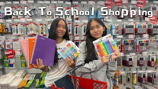 BacktoSchool Shopping with Janet and Kate and Tad [upl. by Naud229]