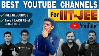 Best FREE YouTube channel for IITJEE🔥 Guide to clear jee without coaching [upl. by Jem]