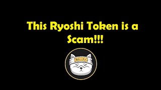 Is Ryoshi Token a Scam [upl. by Wrench]