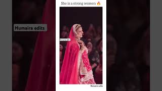 Hina Khan first ramp walk since her cancer treatment 🔥❤️ bollywood hinakhan shorts edit [upl. by Ayikan]