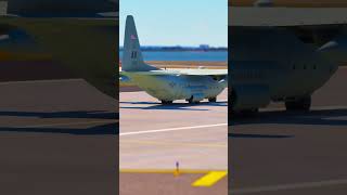 USAF Military C130 takes off from New York [upl. by Elmer]