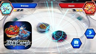 ANIME BATTLES COME TO LIFE  Beyblade Burst BEYCAMP App Battle Demo amp Review [upl. by Nawram947]