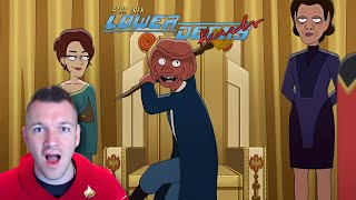 Lower Decks  S4 Ep 6 Rules of Acquisition First Time Watching [upl. by Emmeram]