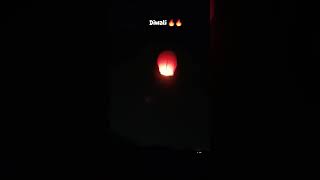 Sky lantern🏮shorts diwali sky lantern youtubeshorts ytshorts [upl. by Bel]