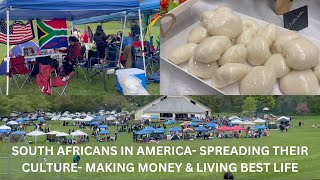 SOUTH AFRICANS IN AMERICA  SPREADING THEIR CULTURE  MAKING MONEY ABROAD amp BUILDING MANSIONS IN SA [upl. by Ibrab]