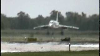 Concorde Taking Off at Oshkosh Wi [upl. by Ahsinelg]