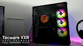 Tecware VXR Dual Chamber PC Case Review [upl. by Ydnim]