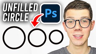 How To Make Unfilled Circle in Photoshop  Full Guide [upl. by Adanama]